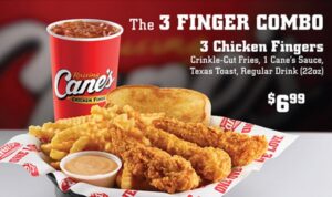 3 Finger Combo - A Light but Satisfying Option